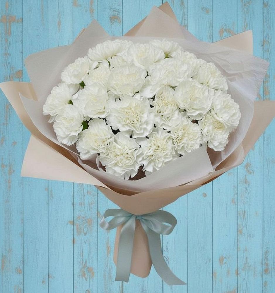 Букет цветов из: Гвоздики в Юго-Камский