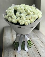 Букет 35 Белых роз в Юго-Камский