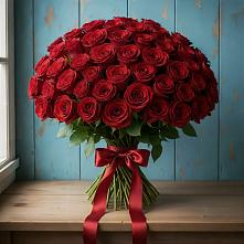 Букет Красные розы Блэк Меджик в Юго-Камский