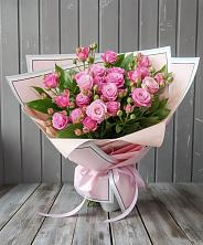 Букет Розовый кустик в Юго-Камский