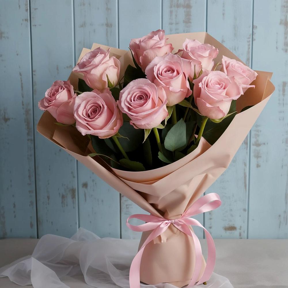 Букет цветов из: Розы в Юго-Камский