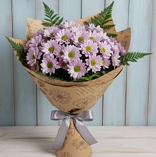 Букет цветов из:  Хризантемы в Юго-Камский