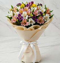Букет цветов из:  Альстромерии в Юго-Камский