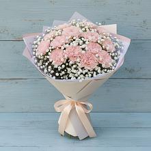 Букет цветов из:  Гвоздики в Юго-Камский