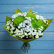 Букет цветов из:  Хризантемы в Юго-Камский