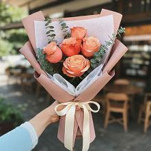 Букет цветов из:  Розы в Юго-Камский