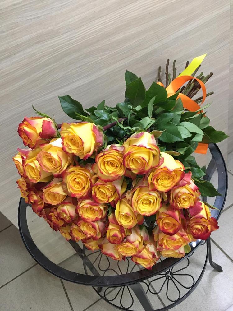 Букет Желтые розы в Юго-Камский