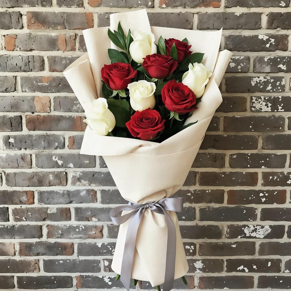 Букет цветов из: Розы в Юго-Камский