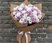 Букет цветов из:  Хризантемы в Юго-Камский