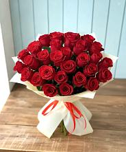 Букет 29 Красных роз в Юго-Камский