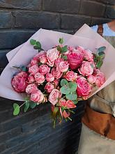 Букет цветов из:  Розы в Юго-Камский