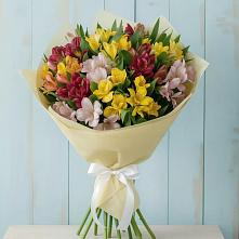 Букет цветов из:  Альстромерии в Юго-Камский