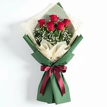 Букет цветов из:  Розы в Юго-Камский