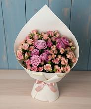 Букет цветов из:  Розы #REPLACE_PRED# Юго-Камский